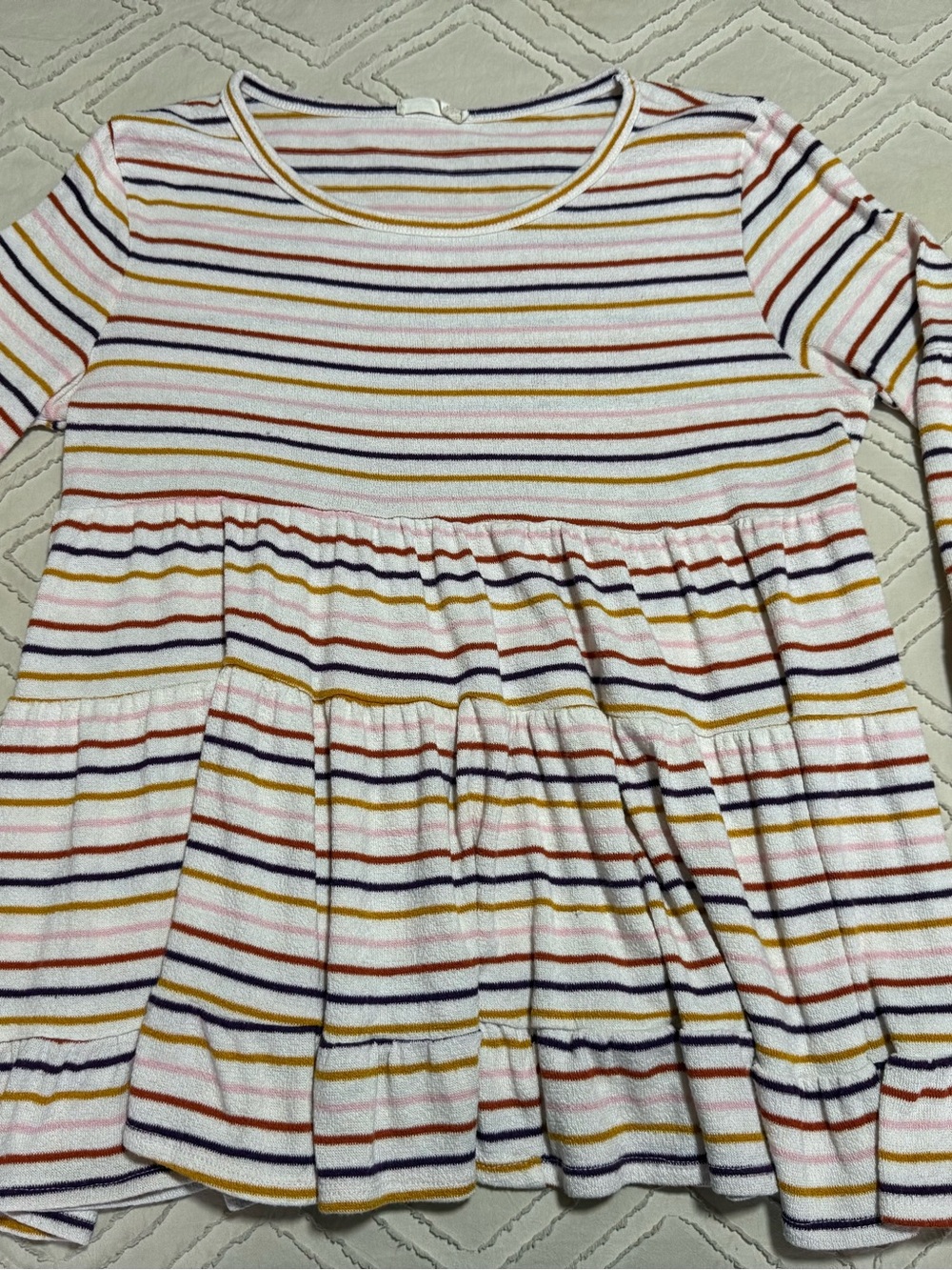 Women’s Long-Sleeve Peplum Top